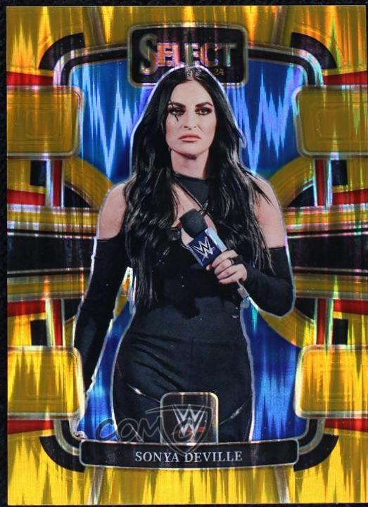 Sonya Deville [Gold Flash Prizm] #62