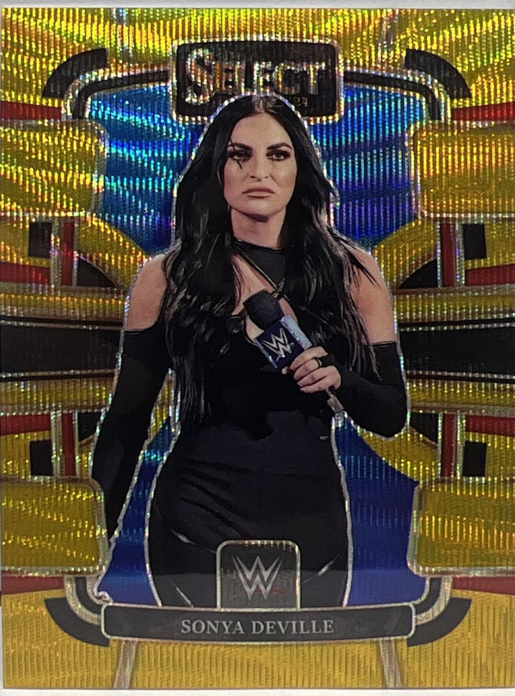 Sonya Deville [Wave Gold Prizm] #62