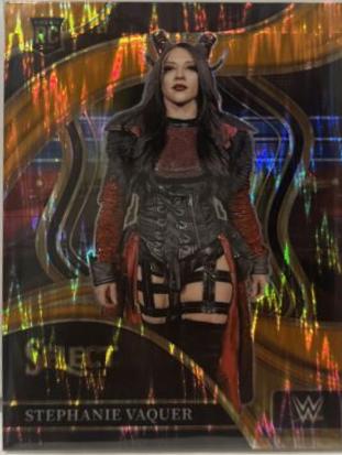 Stephanie Vaquer [Orange Flash Prizm] #215