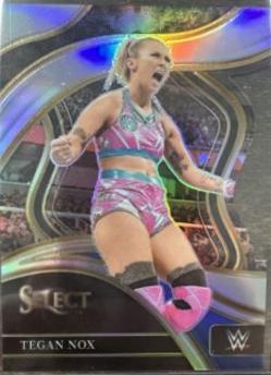 Tegan Nox [Silver Prizm Die-Cut] #253