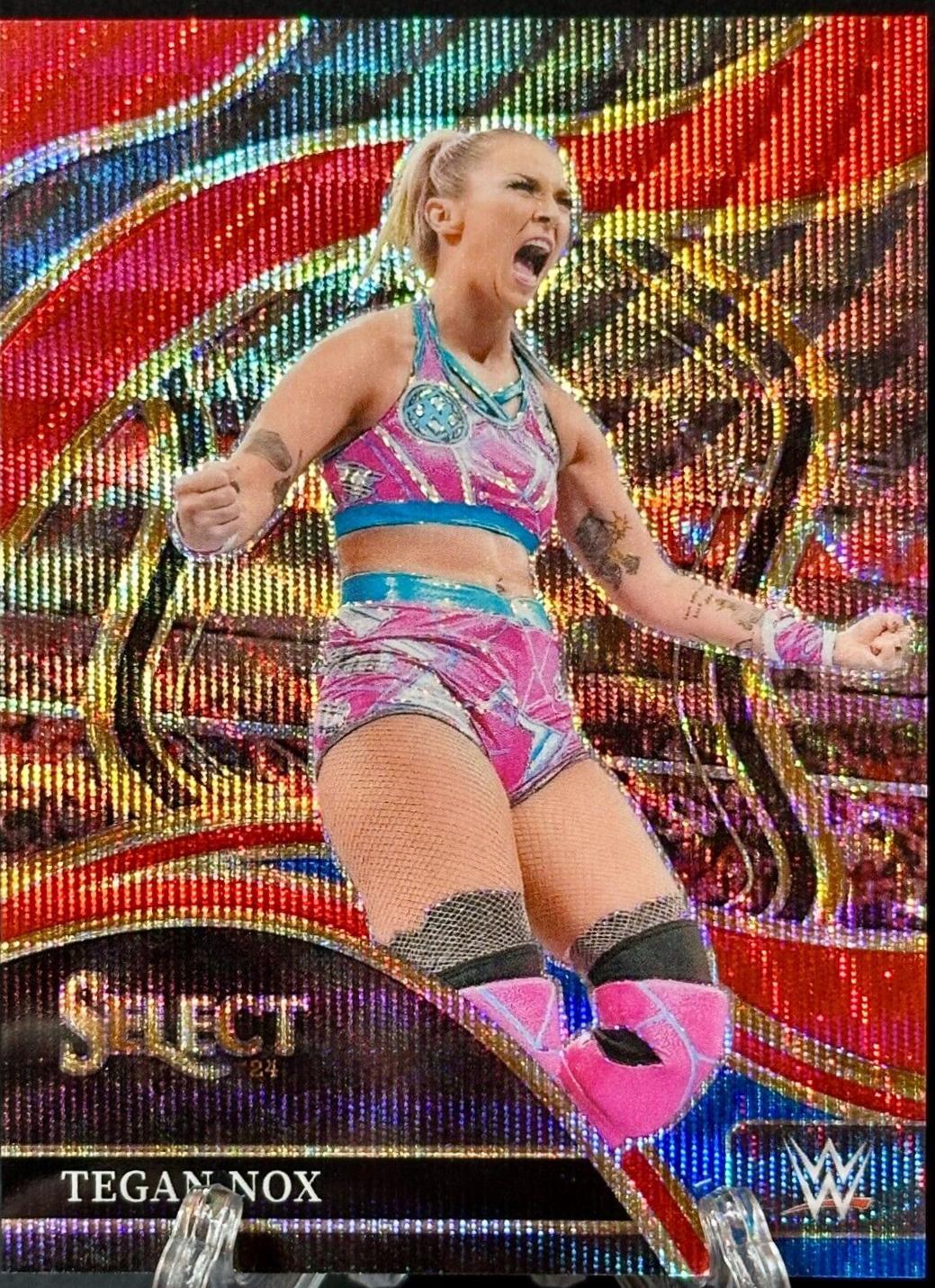 Tegan Nox [Wave Red Prizm] #253
