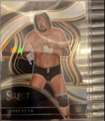 Terry Funk [Silver Prizm Die-Cut] #263