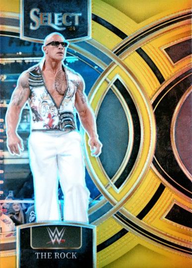 The Rock [Gold Prizm] #176