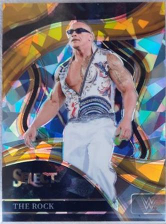 The Rock [Ice Gold Prizm] #273