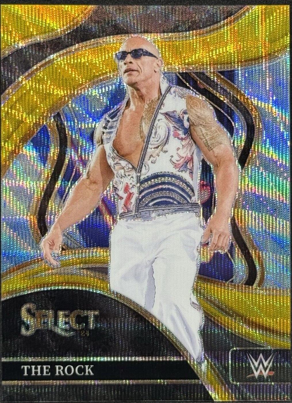 The Rock [Wave Gold Prizm] #273