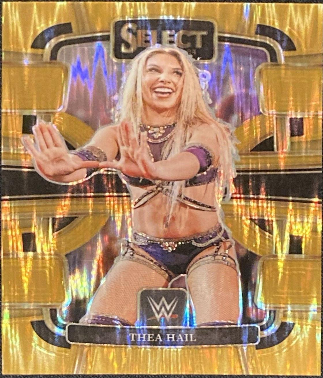 Thea Hail [Gold Flash Prizm] #58