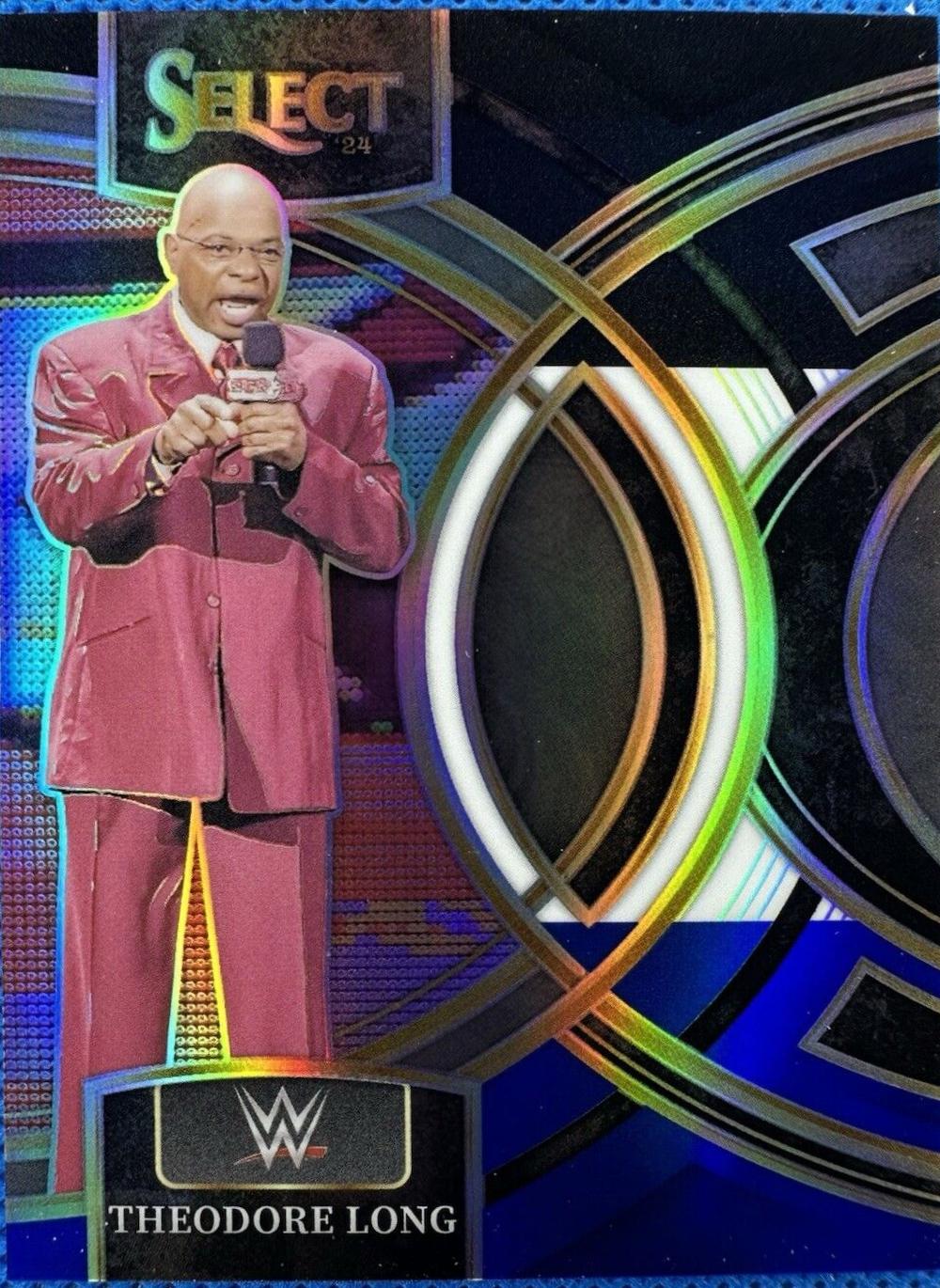 Theodore Long [Black Blue Prizm] #156
