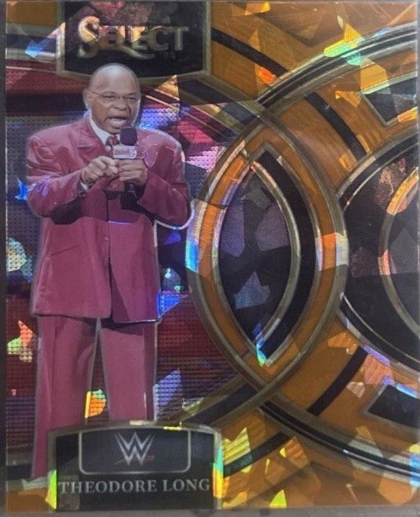 Theodore Long [Ice Orange Prizm] #156