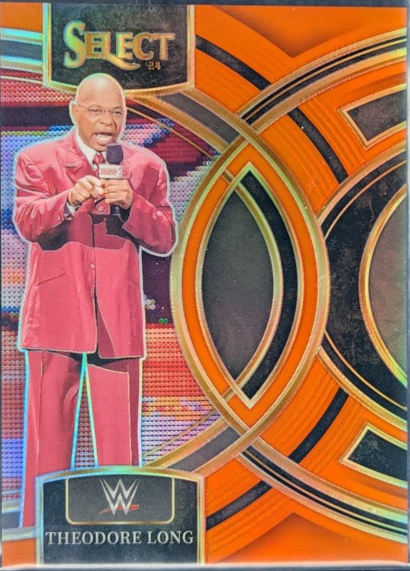 Theodore Long [Orange Prizm] #156