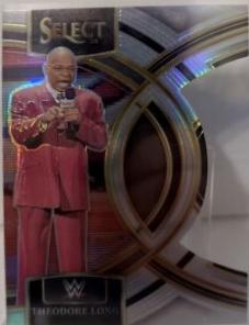 Theodore Long [Silver Prizm Die-Cut] #156