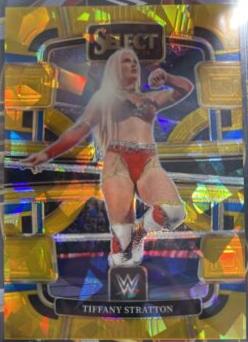 Tiffany Stratton [Ice Gold Prizm] #36
