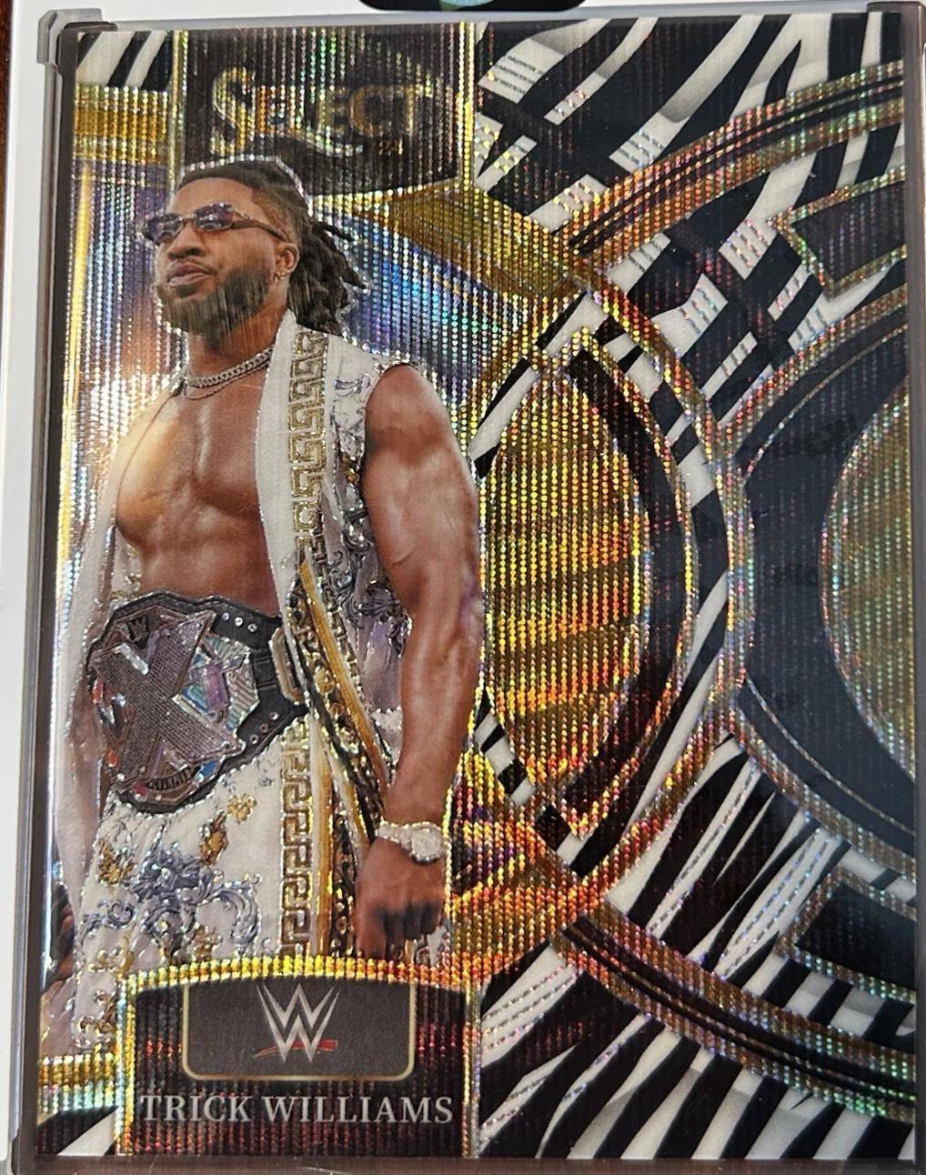 Trick Williams [Zebra Prizm] #108