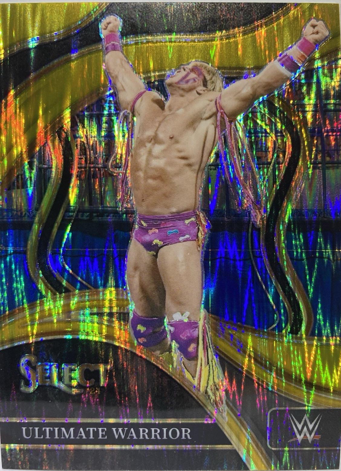 Ultimate Warrior [Gold Flash Prizm] #245