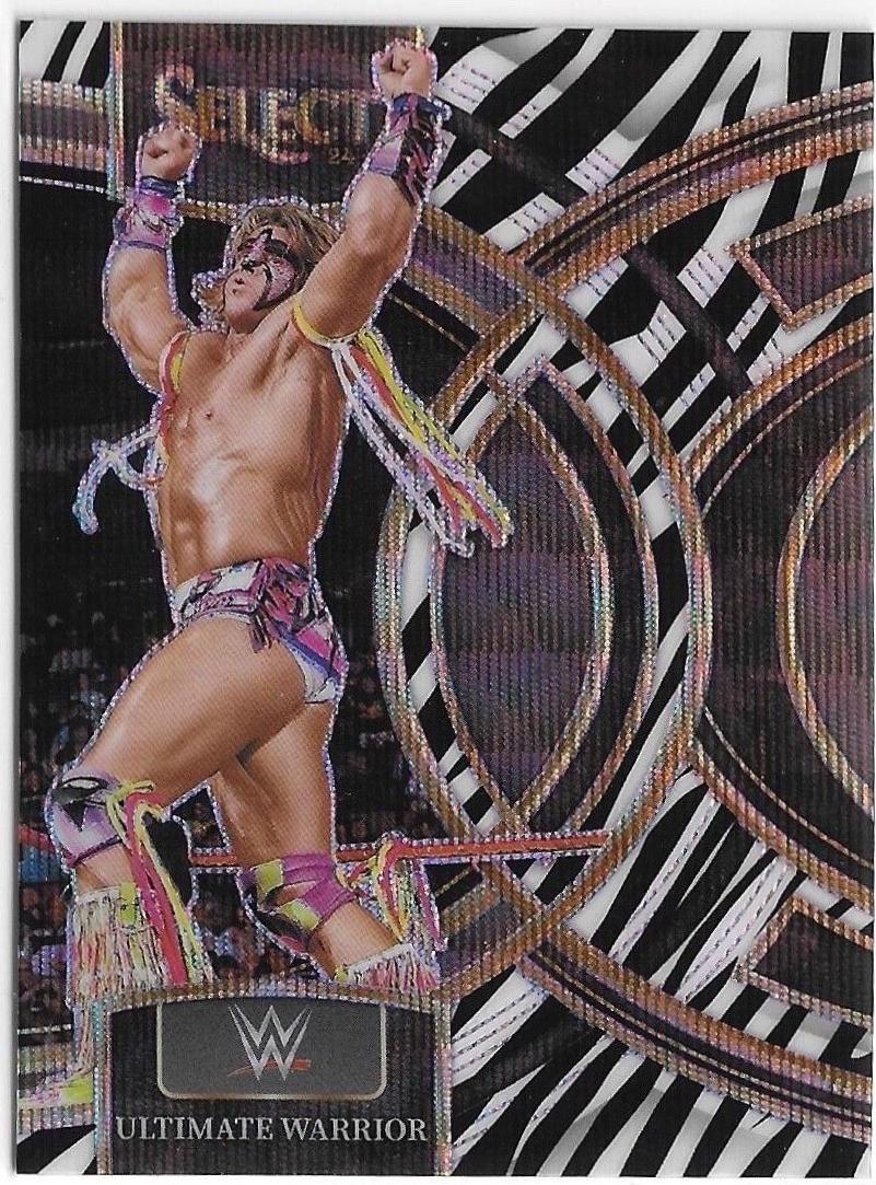 Ultimate Warrior [Zebra Prizm] #148