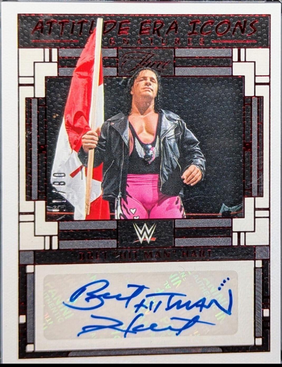 Bret Hit Man Hart [Red] #6