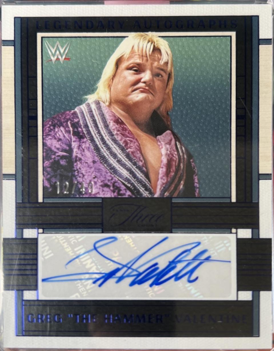 Greg The Hammer Valentine [Blue] #LA-GHV