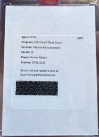 Roman Reigns [Holo Gold FOTL] #15