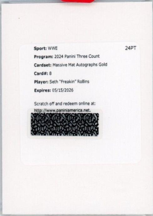 Seth Freakin Rollins [Gold] #8