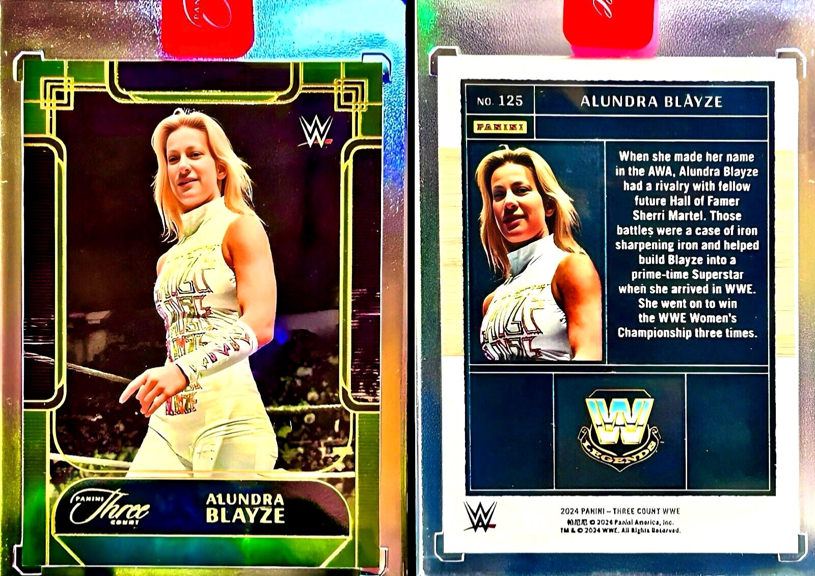Alundra Blayze [Green] #125