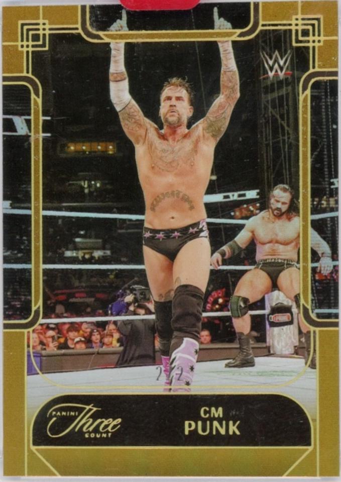 CM Punk [Holo Gold FOTL] #75