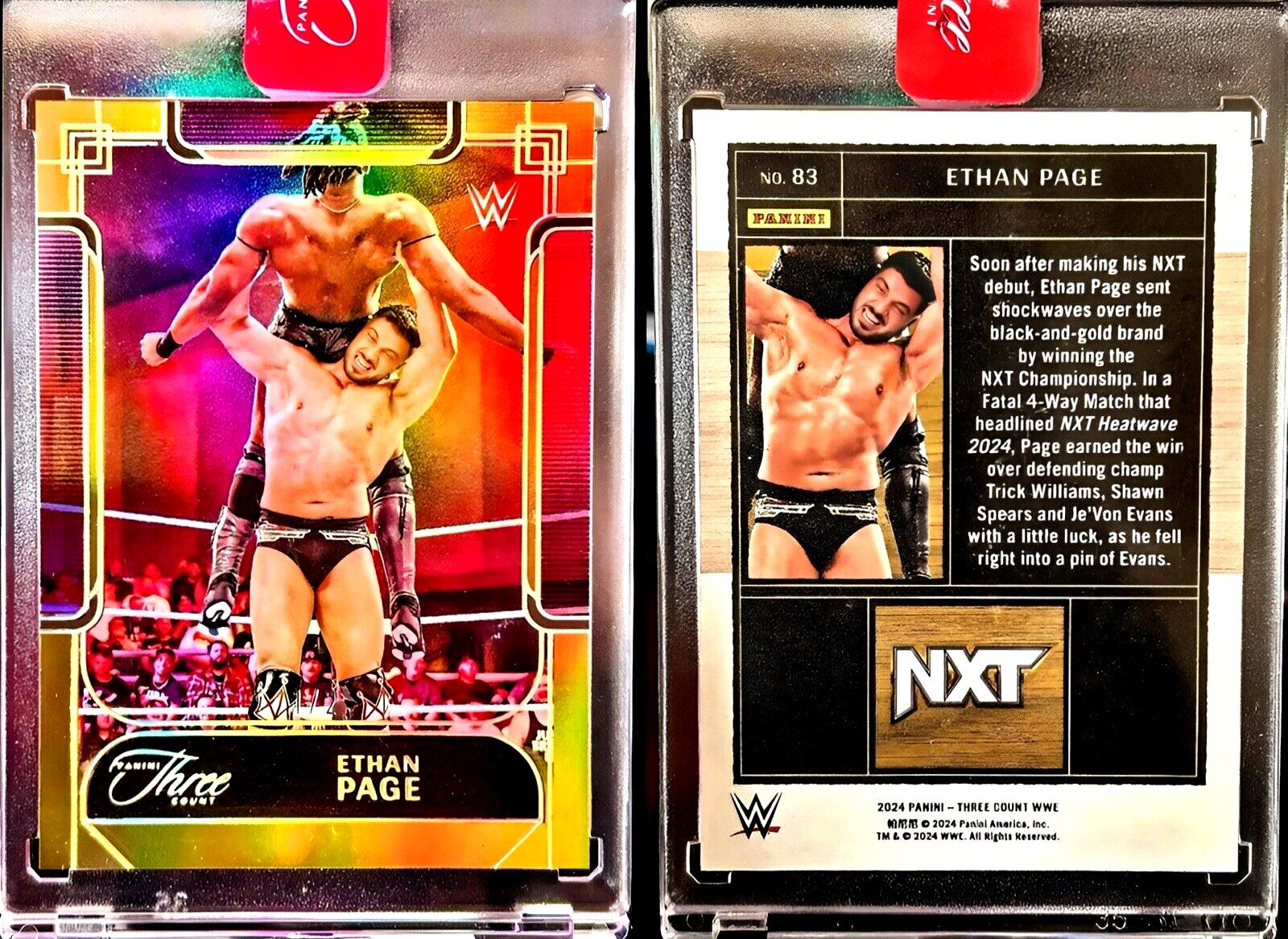 Ethan Page [Holo Gold FOTL] #83