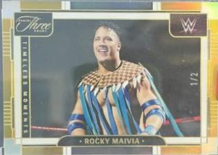 Rocky Maivia [Holo Gold FOTL] #157