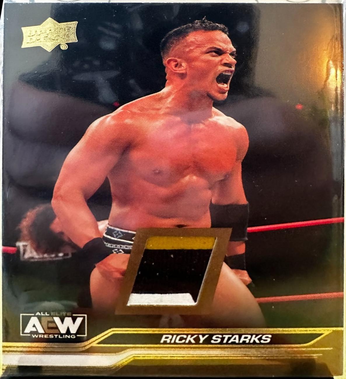 Ricky Starks [Gold Memorabilia] #9