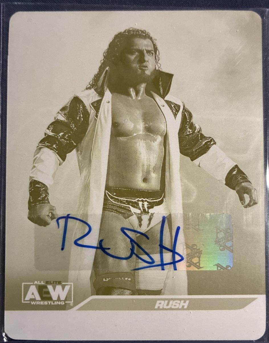 Rush  [Printing Plate Autograph] #44