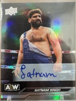 Satnam Singh [Autograph] #58