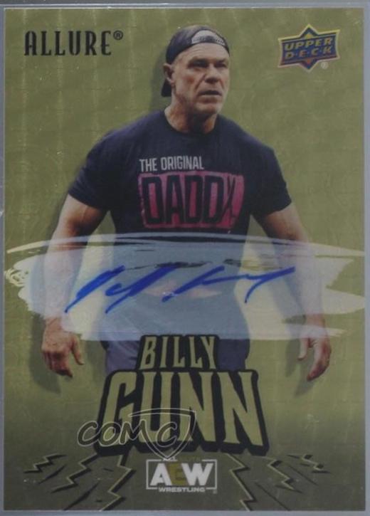 Billy Gunn [Golden Treasures Red Autograph] #9