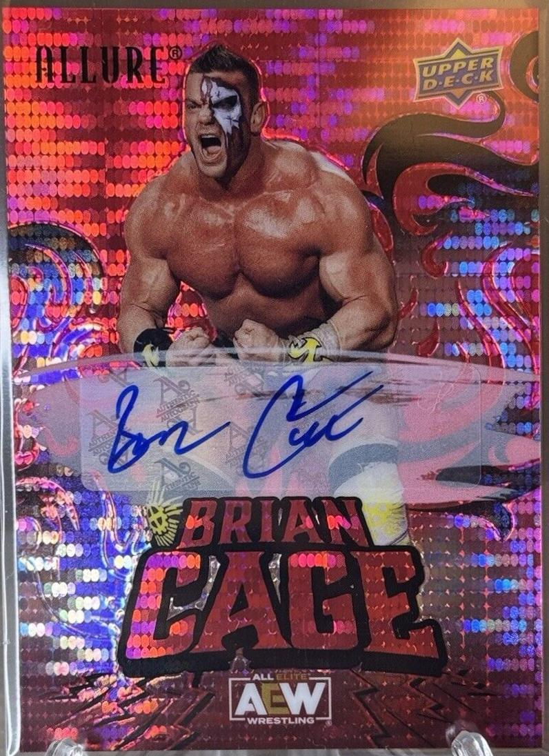Brian Cage [Red Autograph] #10
