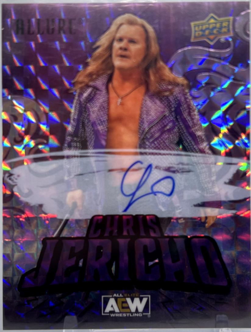 Chris Jericho [Purple Diamond Red Autograph] #13