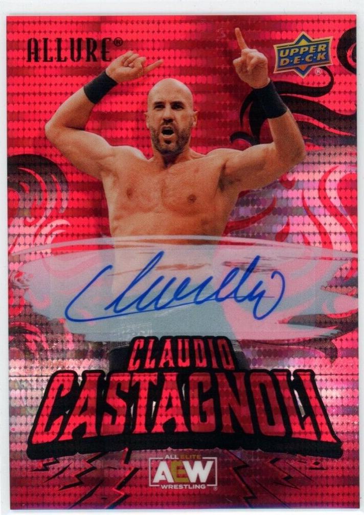 Claudio Castagnoli [Red Autograph] #14