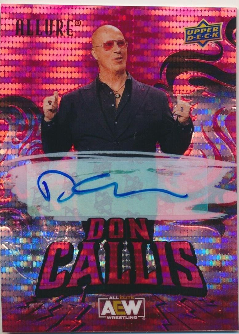 Don Callis [Red Autograph] #47
