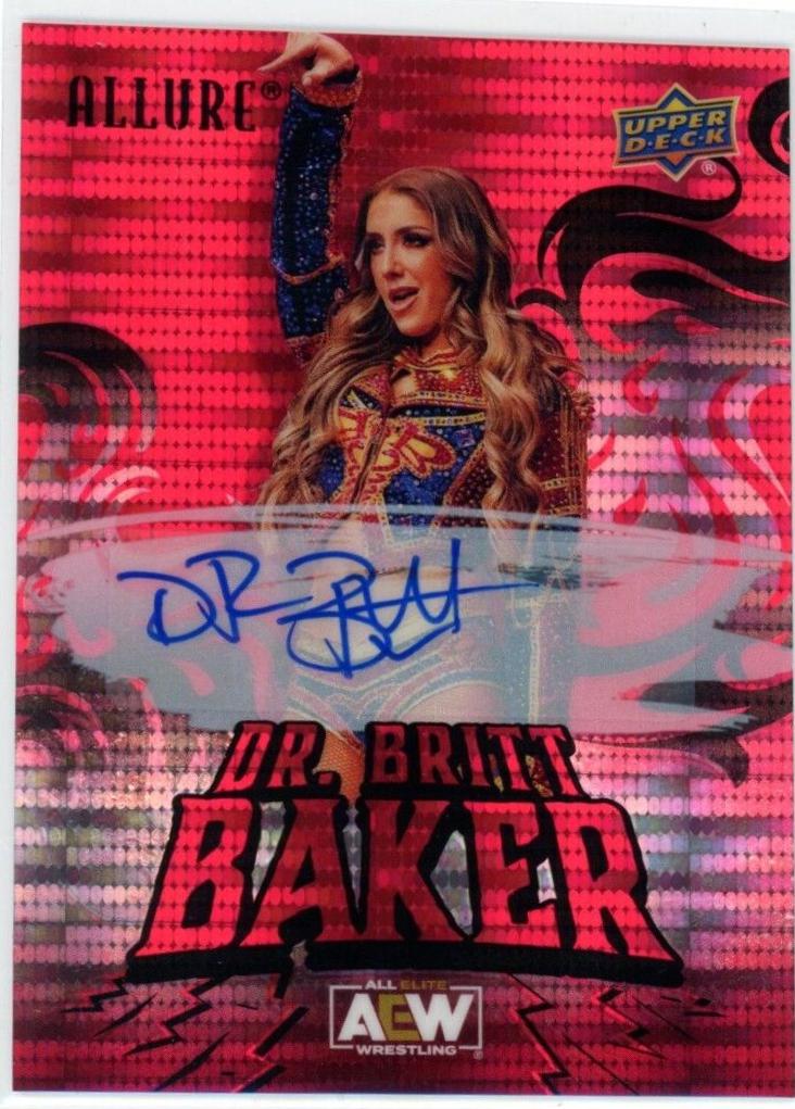 Dr. Britt Baker / DMD [Red Autograph] #17