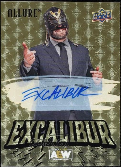 Excalibur [Golden Treasures SP Red Autograph] #105