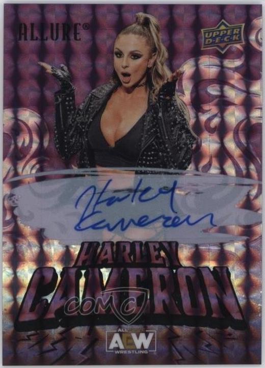 Harley Cameron [Purple Diamond Red Autograph] #27