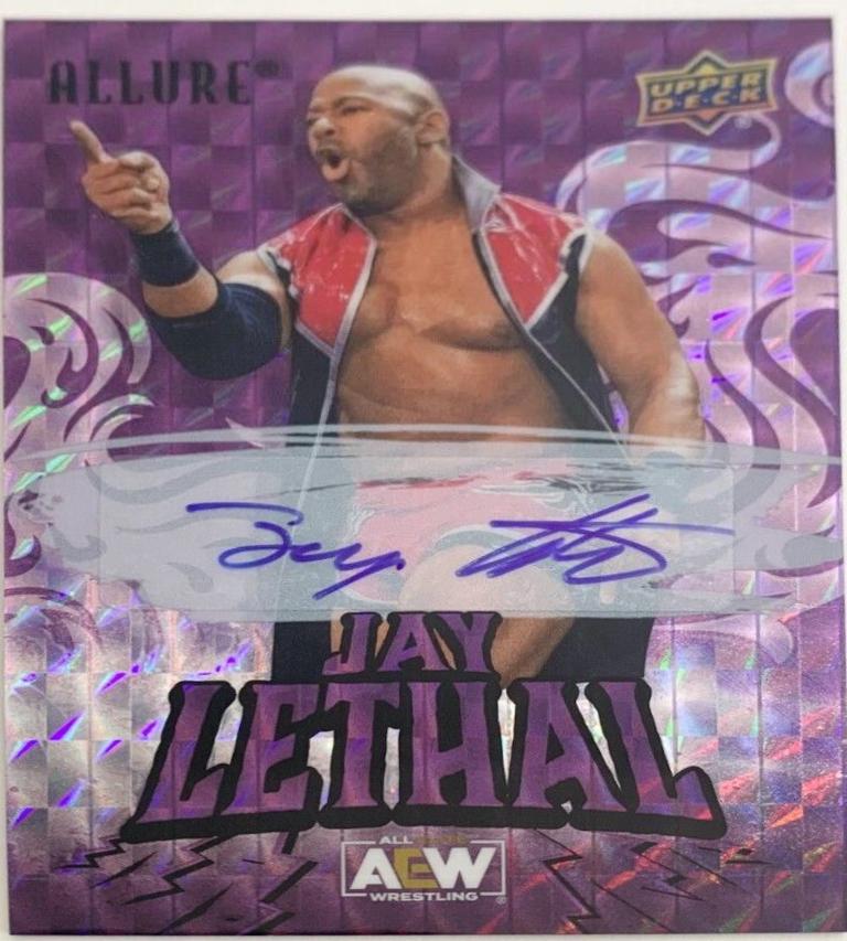 Jay Lethal [Purple Diamond Red Autograph] #30