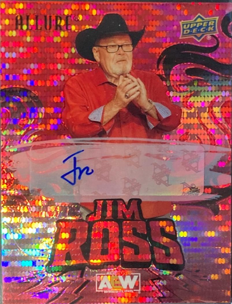 Jim Ross [SP Red Autograph] #107