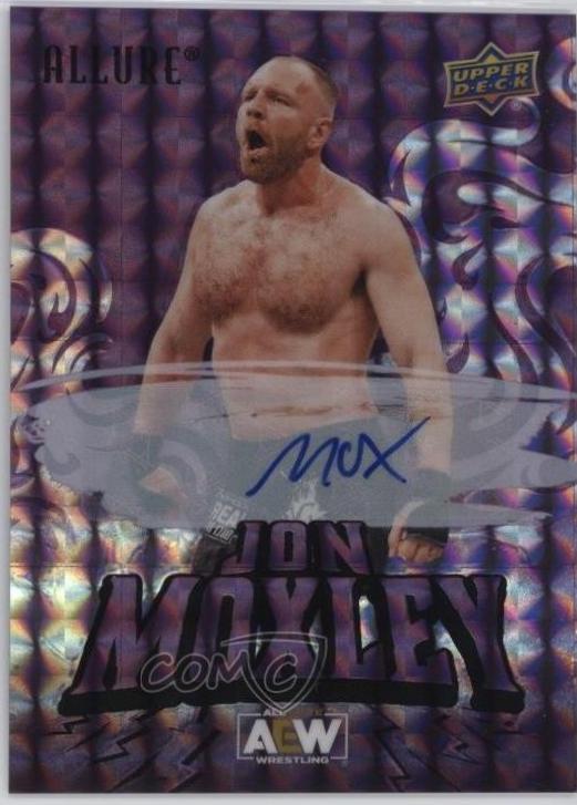 Jon Moxley [Purple Diamond Red Autograph] #34