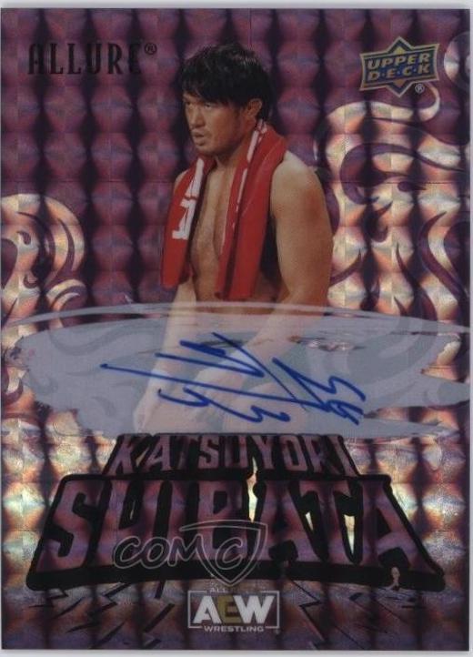 Katsuyori Shibata [Purple Diamond Red Autograph] #66