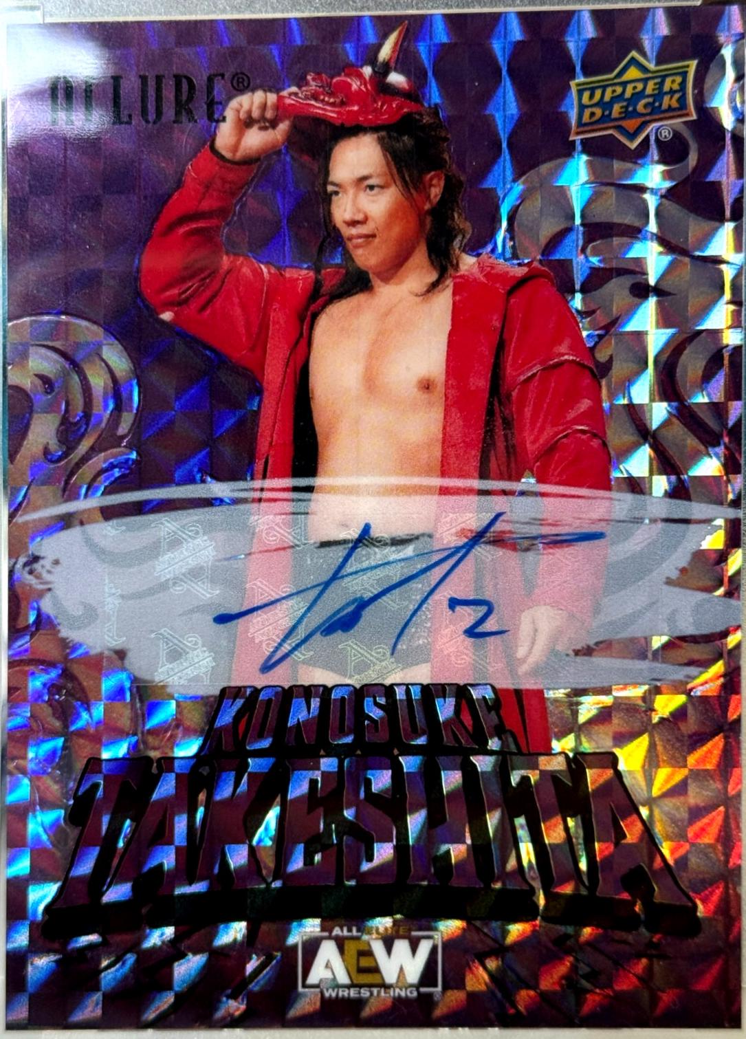 Konosuke Takeshita [Purple Diamond Red Autograph] #44