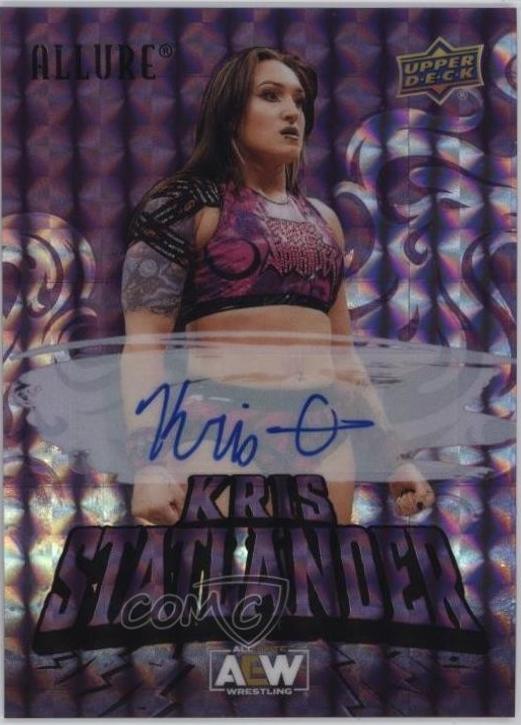 Kris Statlander [Purple Diamond Red Autograph] #39
