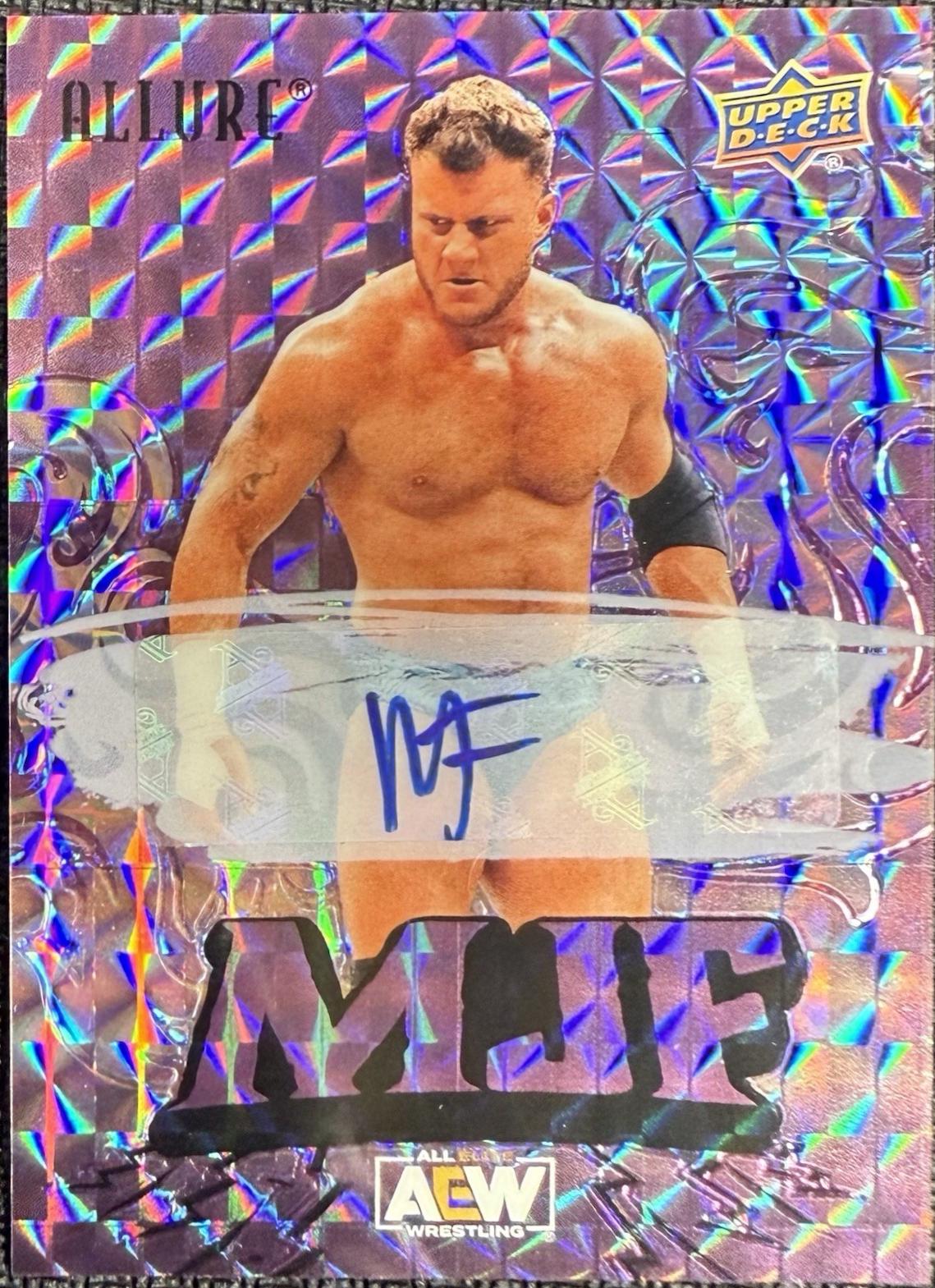 MJF [Purple Diamond Red Autograph] #36