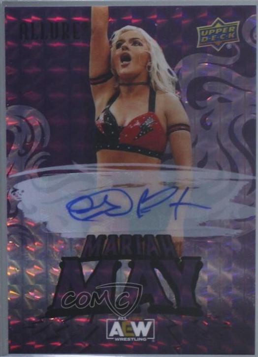 Mariah May [Purple Diamond Red Autograph] #51