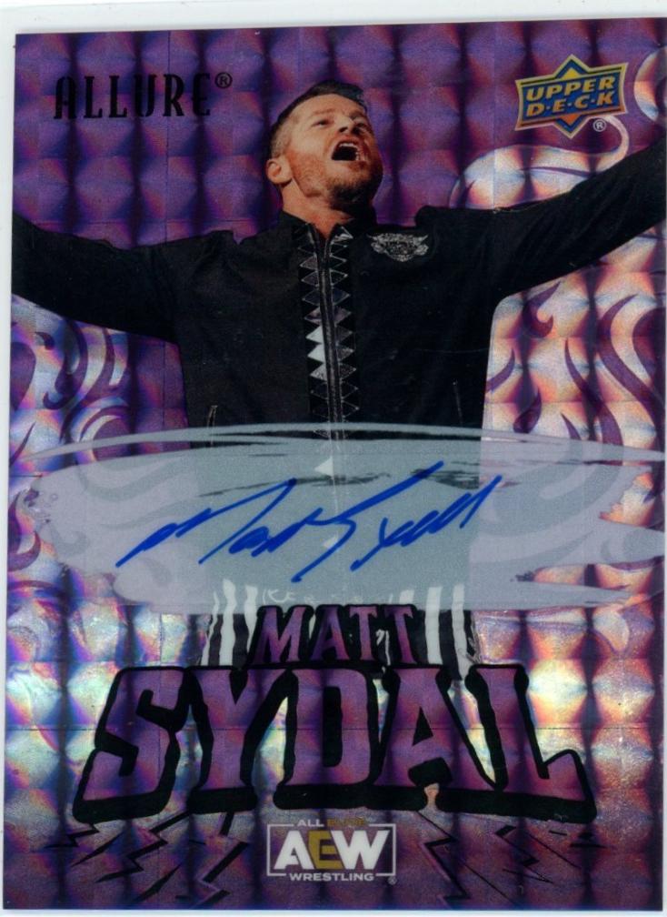 Matt Sydal [Purple Diamond Red Autograph] #55