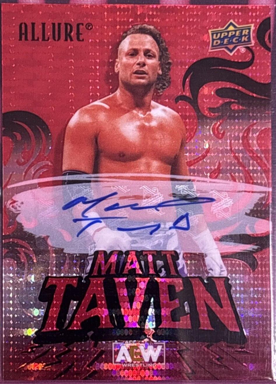 Matt Taven [Red Autograph] #56