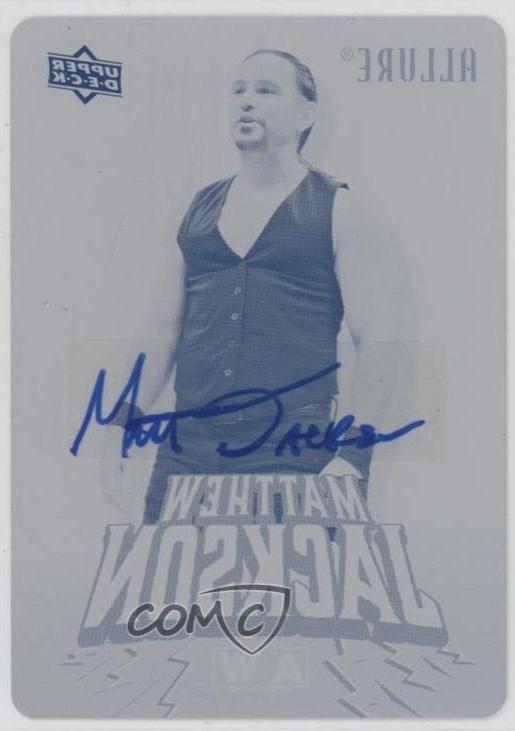 Matthew Jackson [Red Autograph] #57