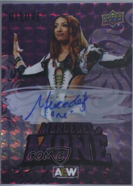 Mercedes Mone [Purple Diamond Red Autograph] #38