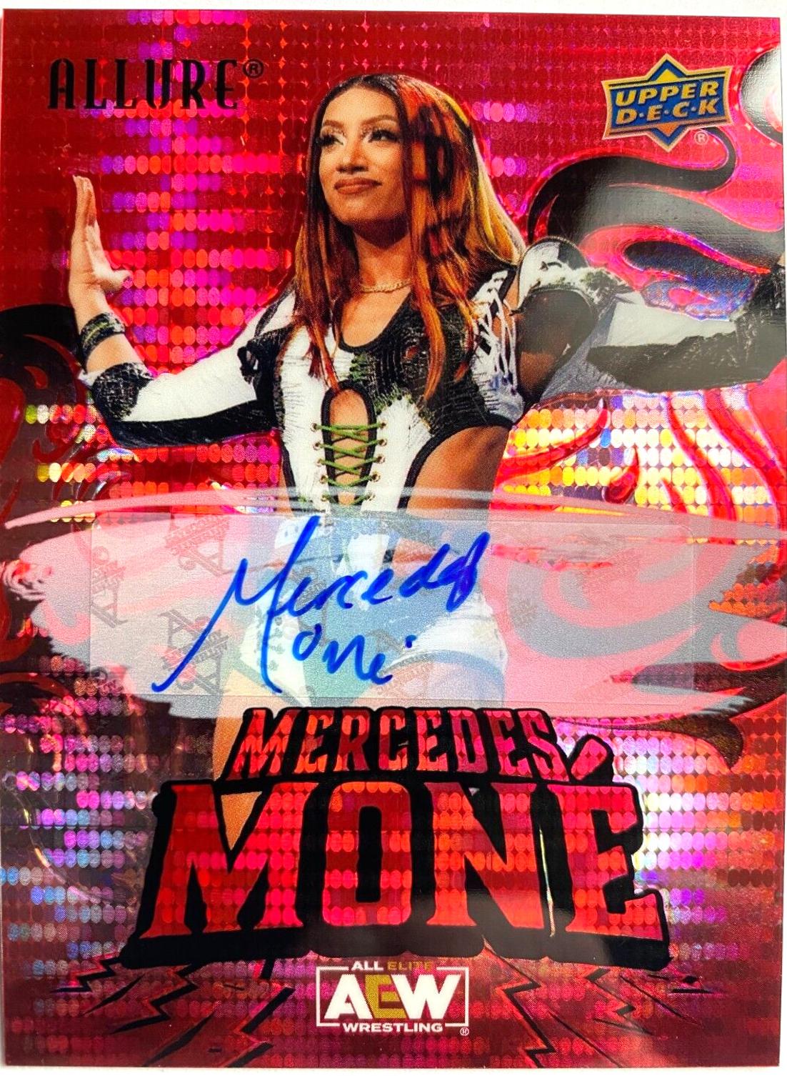 Mercedes Mone [Red Autograph] #38